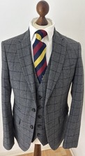 Tweed Windowpane Check Jacket