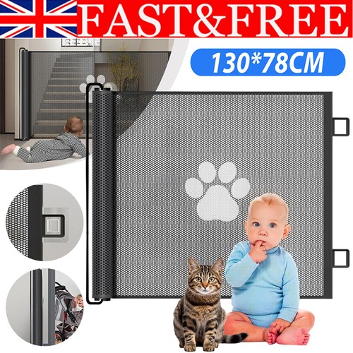 Retractable stair gate - retractable,