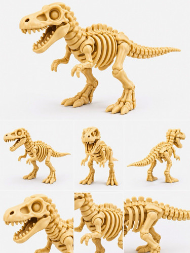 Beige tyrannosaurus rex - tyrannosaurus,