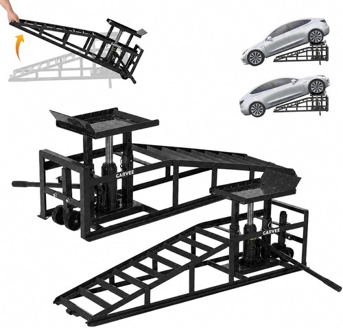 Ton hydraulic car - ton, ramps