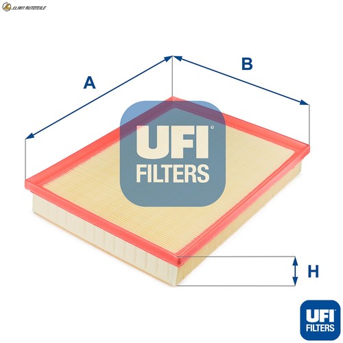 Air filter 107 for - air,