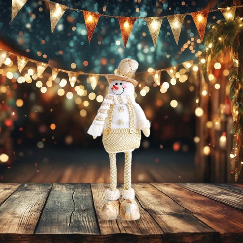 Christmas snowman figurine - christmas,