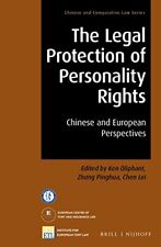 The Legal Protection of Personality Rights: Chinese and... - Ken Oliphant