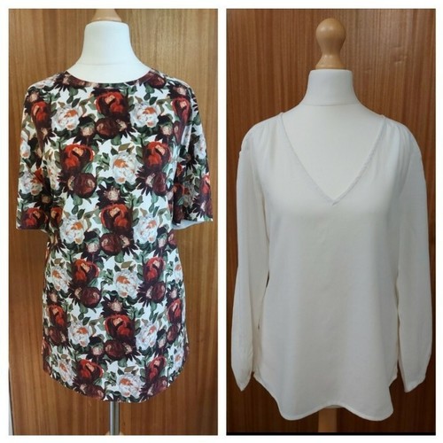 Zara ladies ivory floral - zara, &