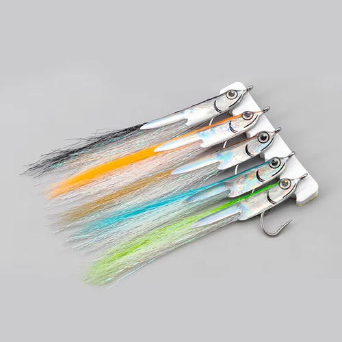 5pcs saltwater flies fly surf - saltwater,