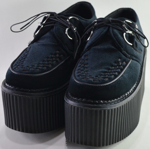 Tuk black velvet stratocreeper - black,
