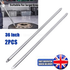2X 36 Inch 91cm Heavy Duty Drop Forged Tyre Lever for Car, Truck, Van and HGVs