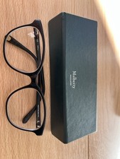 Mulberry Tortoise Shell Women's Eyewear Glasses, Frame, and Box