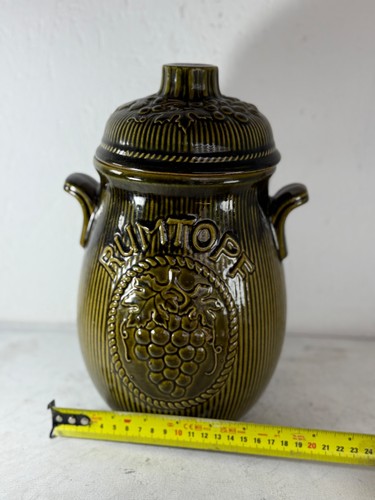 Vintage rumtopf pottery - vintage,