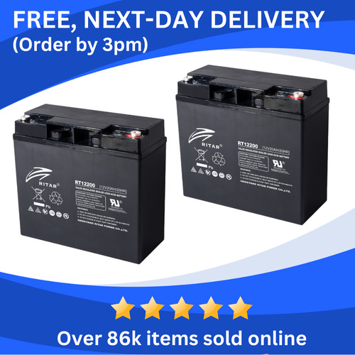 Ritar rt12200 12v 20ah - 12v, agm