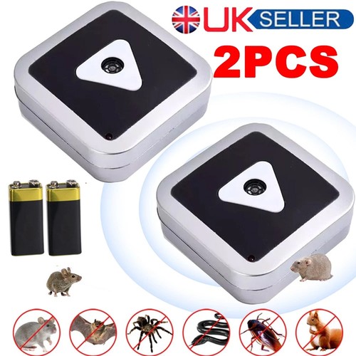 2pcs ultrasonic mouse repeller - 2pcs,