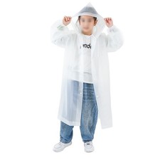 Kids Reusable Sheer Raincoat