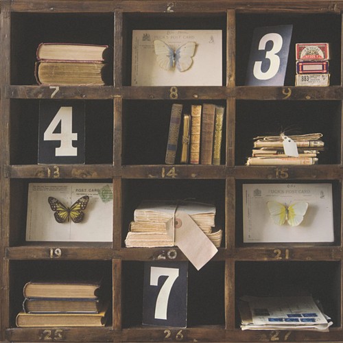 Antique bookcase wallpaper - bookcase,