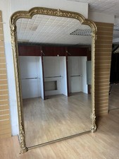 Floor Standing Mirror Gilt Framed 2.4 Metre High