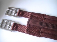 Brown webbing girth. Aerborn. 44". VGC