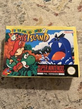 Super Mario World 2 Yoshi’s Island SNES Boxed Super Nintendo VGC