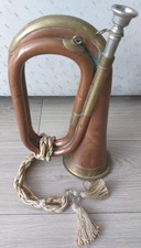 Antique  Vintage Copper Bugle