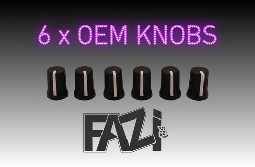 Black knobs oem - black,