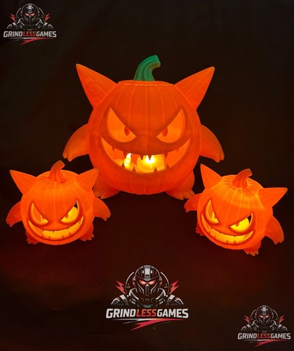 Large mini gengar halloween - large, &