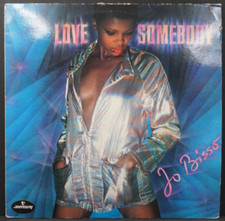 VINTAGE 1977 JO BISSO - LOVE SOMEBODY - VINYL RECORD