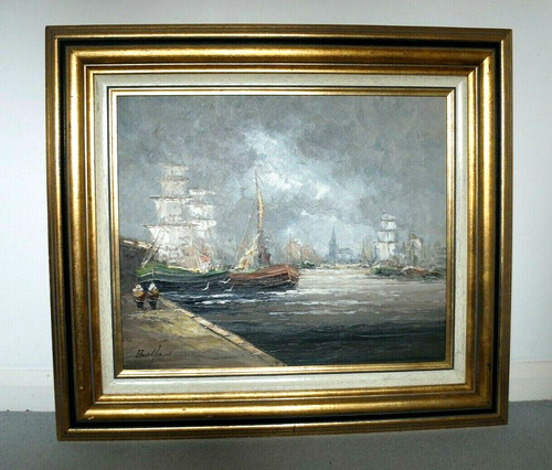 Vintage large dutch barges and - vintage,