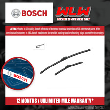 2x Wiper Blades (Pair) Flat / Aero type fits HONDA JAZZ Mk4 1.3 Front 15 to 20