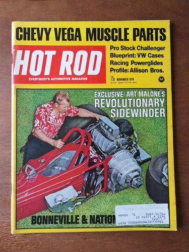 Hot rod magazine november 1970 - rod,