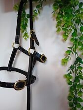 English Soft Black Leather Harness