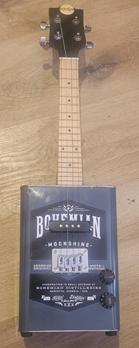 Bohemian guitar moonshine can - moonshine,