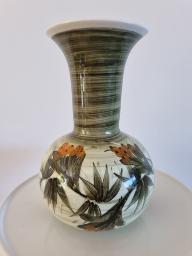 Vintage jersey pottery vase - vintage,
