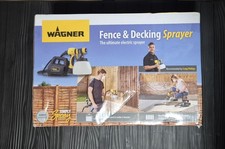 Wagner 230V Fence Decking Sprayer 1.4L Tank, 1.8m Hose, 460W
