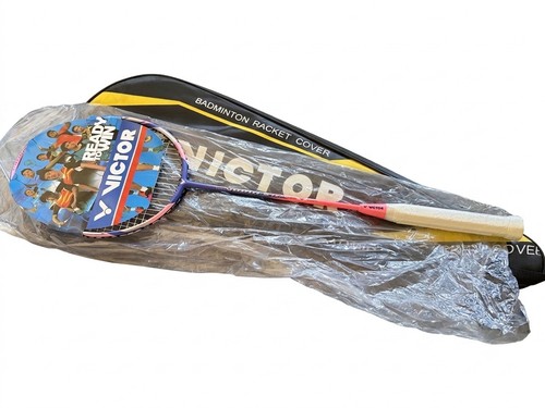 Victor badminton racquet - racquet, and