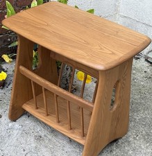 STUNNING  ERCOL MAGAZINE COFFEE TABLE STAND VERY CLEAN CONDITION CHEAP DELIVERY
