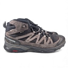 Salomon X Ward Leather Mid GTX Men's Size 11 Hiking Boots Gore-Tex Contagrip