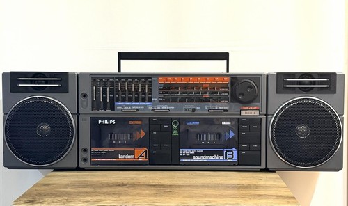 Philips d8458 twin cassette - philips,