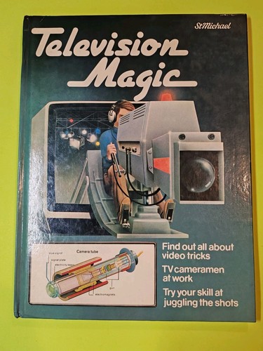 Vintage television magic book - vintage,