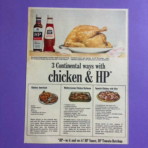 Sauce 1964 recipe ad - hp,