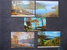 5 Postcards of Loch Tummel, Loch Rannoch & Schiehallion, Scottish Highlands