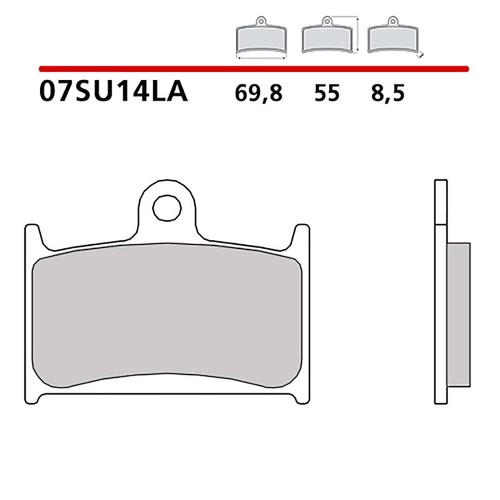 Brembo front brake pads - brembo, kit