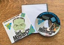 Serif Monster DTP Starter CD-ROM * Fonts Clipart & More * 1995 **UNTESTED**