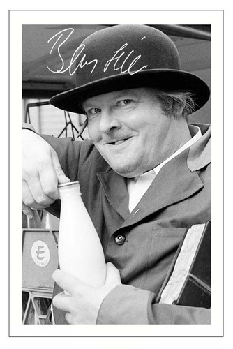Benny hill signed - hill, autograph