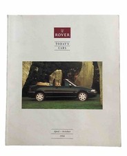 Rover Cars Brochure 1994 Rover 800 600 400 200 Metro Montego Maestro Mini 98pp