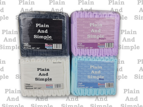 Dotty diaper 4 - xl, single
