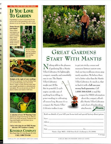 Mantis vintage print - ad, poster