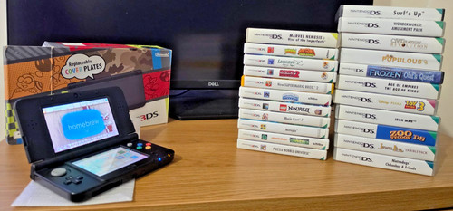 New nintendo 3ds black - 3ds,