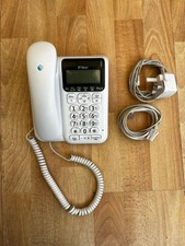 BT Decor 2500 Corded Telephone Answer Machine Big Button for Visually Impaired