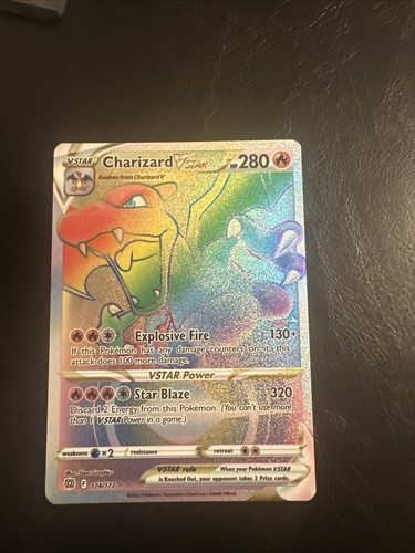 Charizard vstar rainbow secret - vstar,