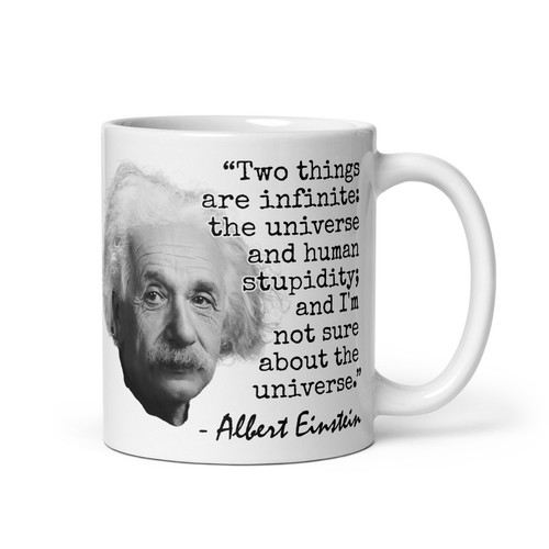 Albert einstein two things are - things,