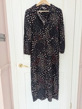 Hush Millie Midi Shirt Navy