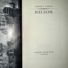 Nelson by Carola Oman 1946 1st